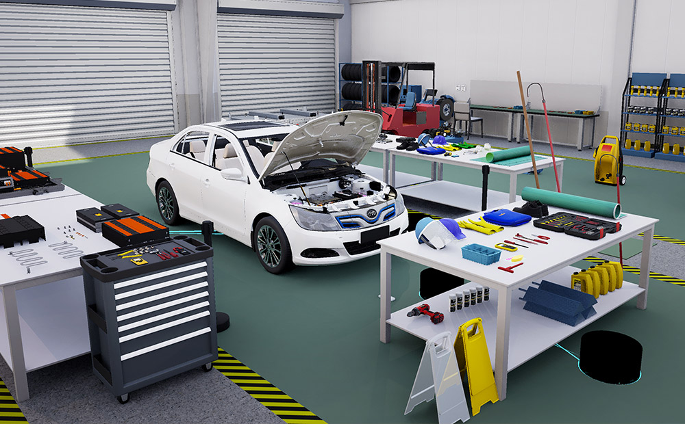 在元宇宙里如何进行新能源汽车教学？