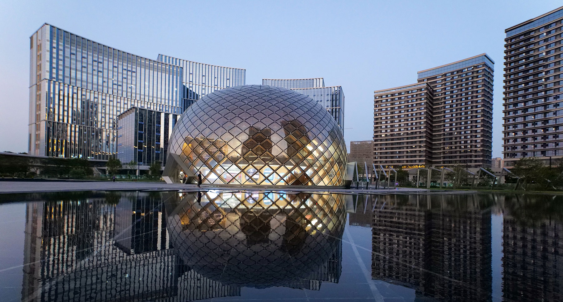 广纳院展示中心外观