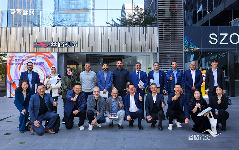 快讯｜科威特商务代表团到访koo钱包视觉，深度考察数字孪生技术应用